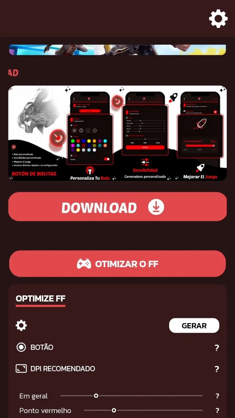 Screenshot of VOLPP SENSI APK Download